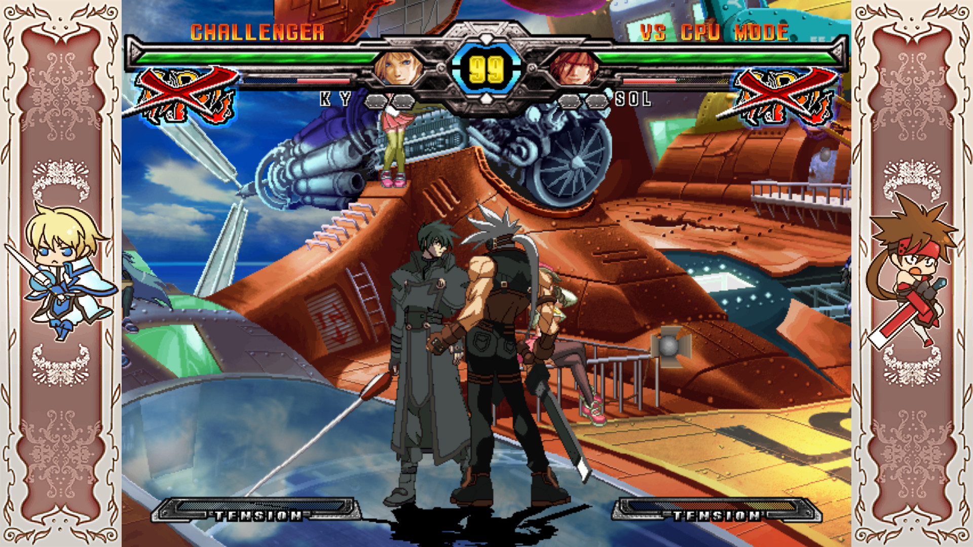 FMDM and Hanachirasu inspired palettes Mod for Guilty Gear