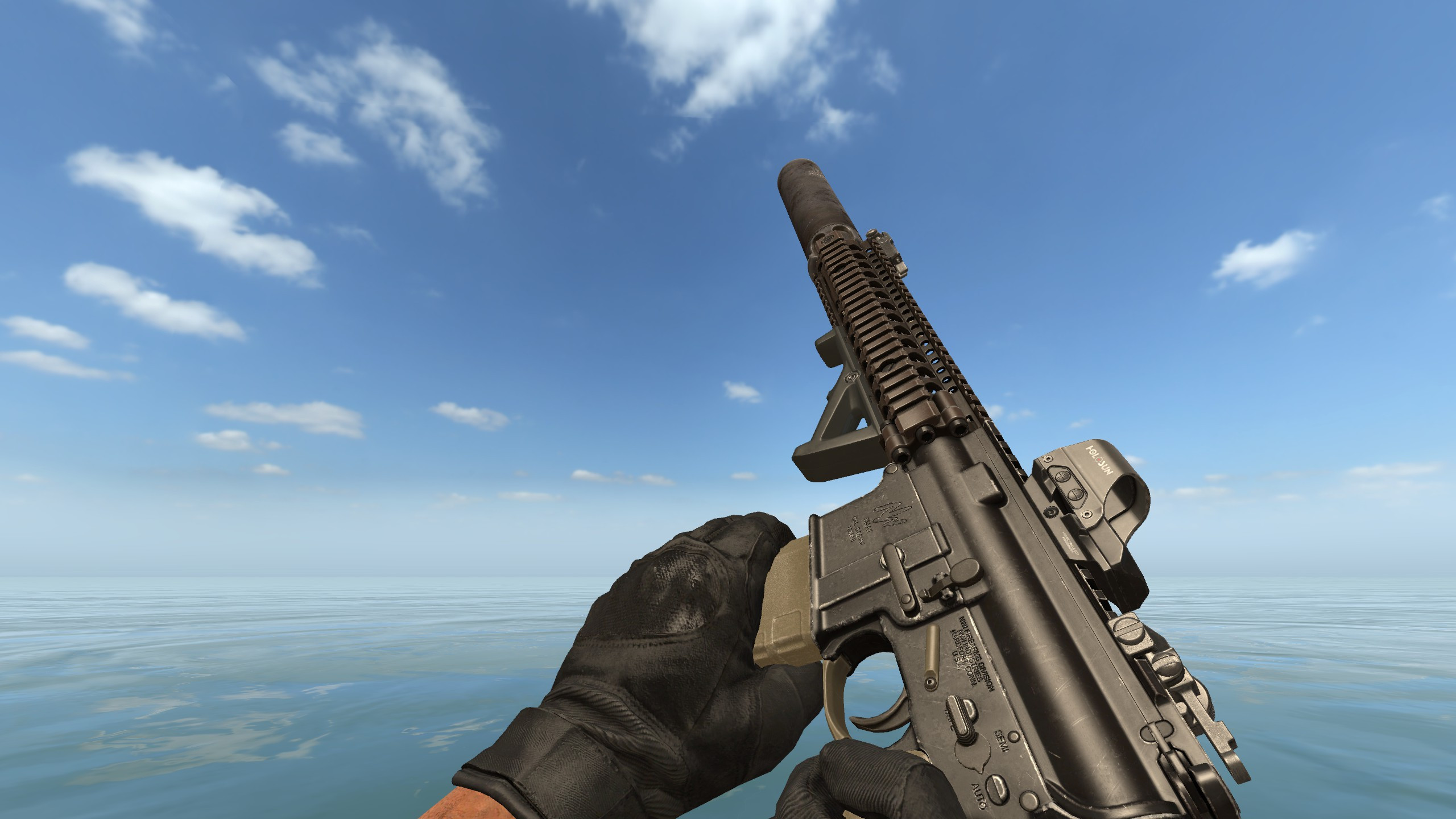 Insurgency: Sandstorm MK18 CQBR on MW22 Anims Mod for Counter-Strike ...