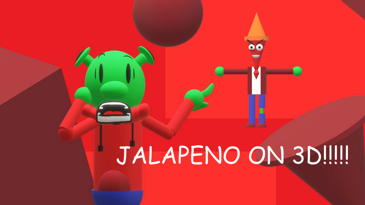 JALAPENO ON 3D!