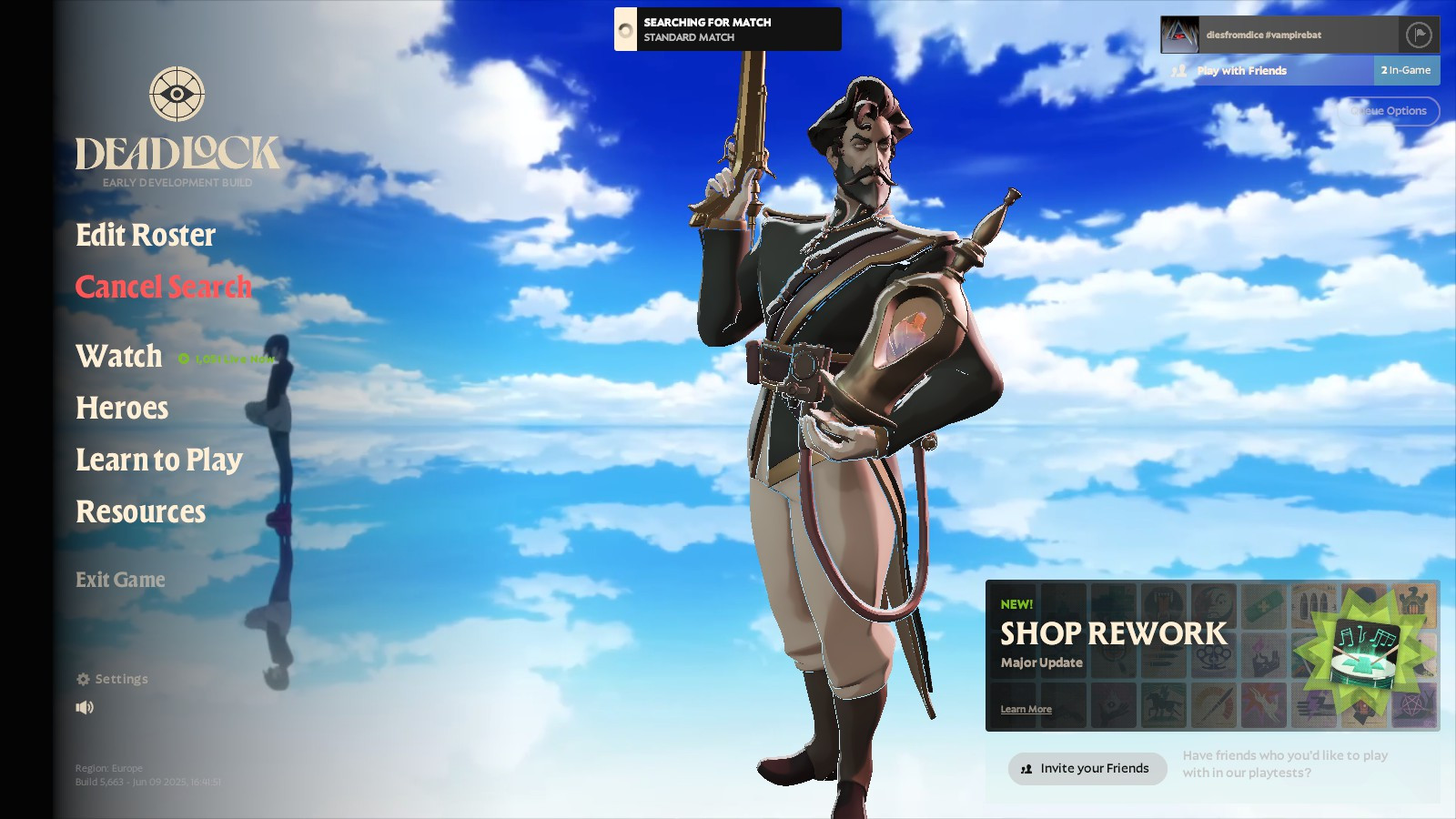 No green queue background screenshot