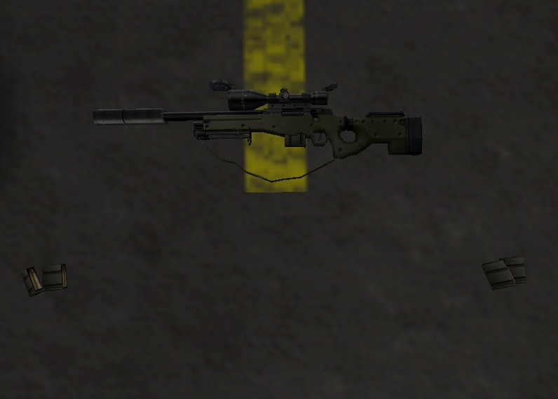Magnum Sniper Rifle AWP with Silencer Mod for Half-Life: Opposing Force ...