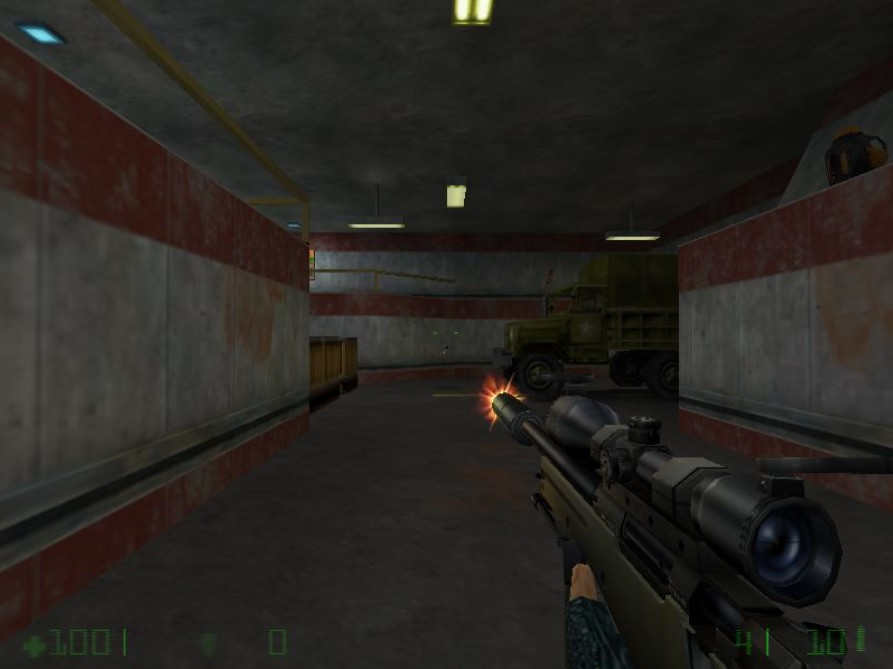 Magnum Sniper Rifle AWP with Silencer Mod for Half-Life: Opposing Force ...