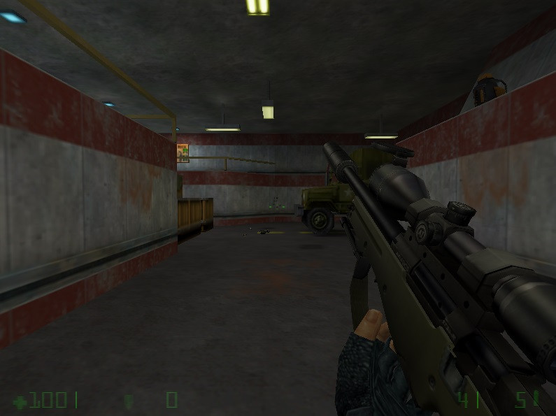 Magnum Sniper Rifle AWP with Silencer Mod for Half-Life: Opposing Force ...
