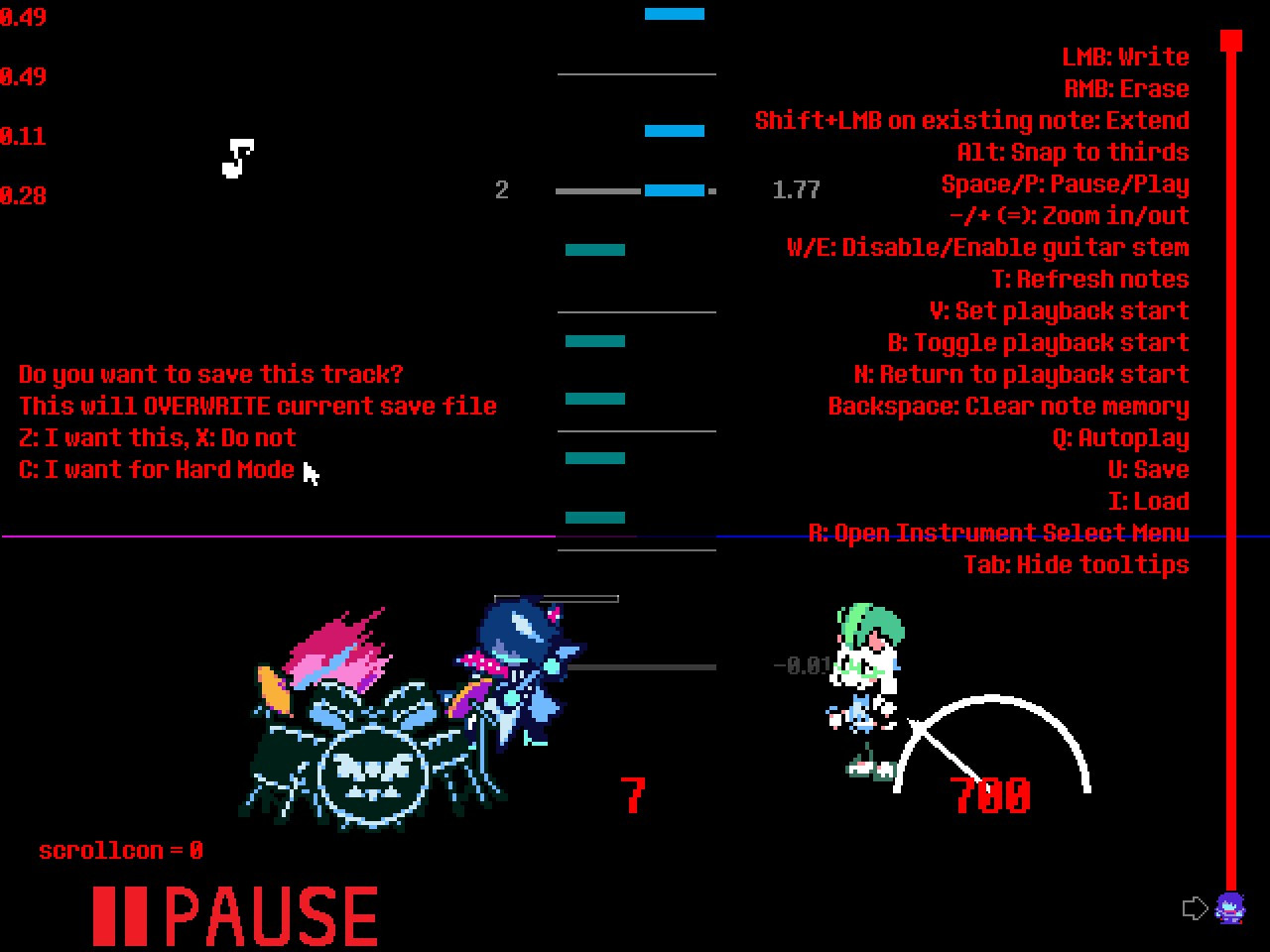 Delta Rhythm Script Enhanced Rhythm Songs / Mod Mod for DELTARUNE | DR Mods