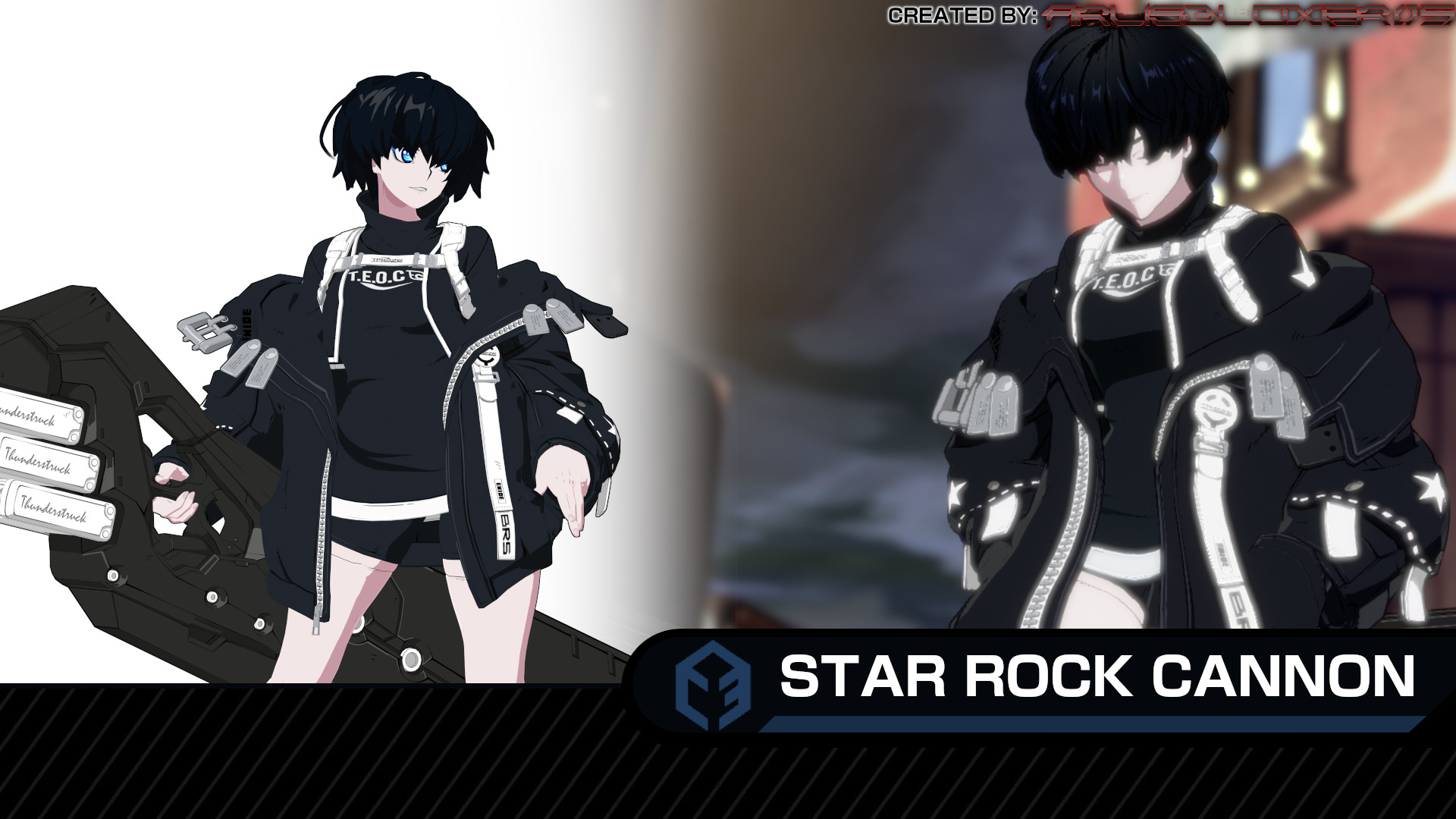 Star Rock Cannon Unika Mod for GUILTY GEAR -STRIVE- | GGST Mods