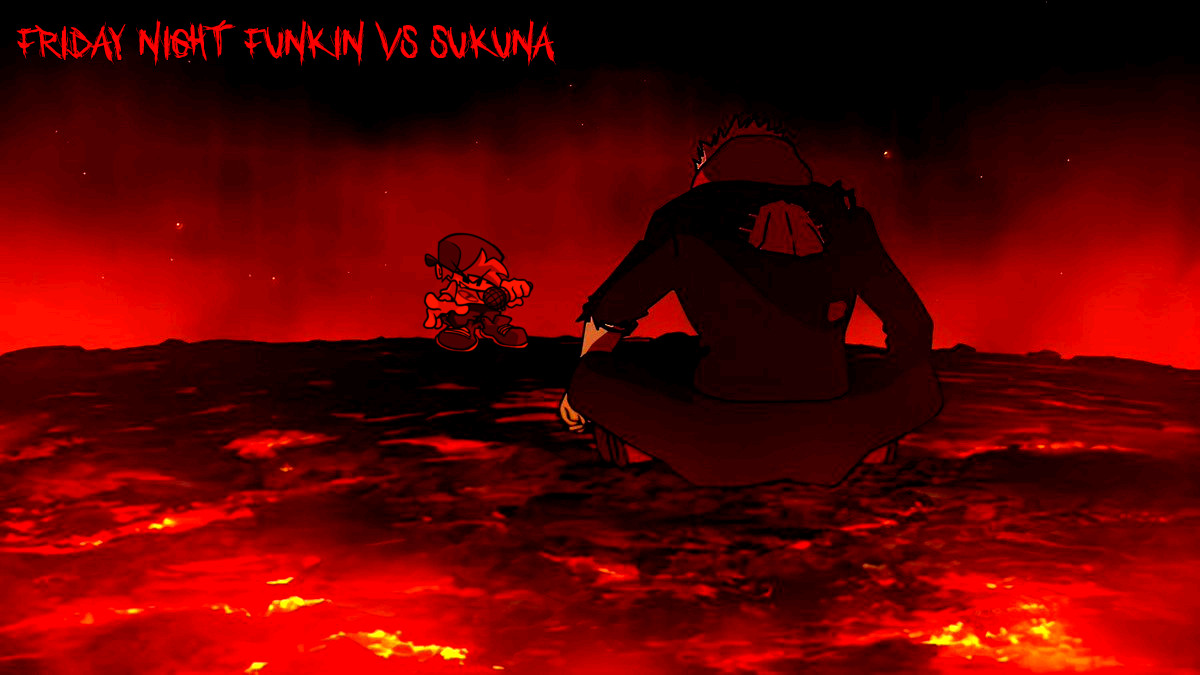 FNF VS SUKUNA MEGALO STRIKE BACK COVER