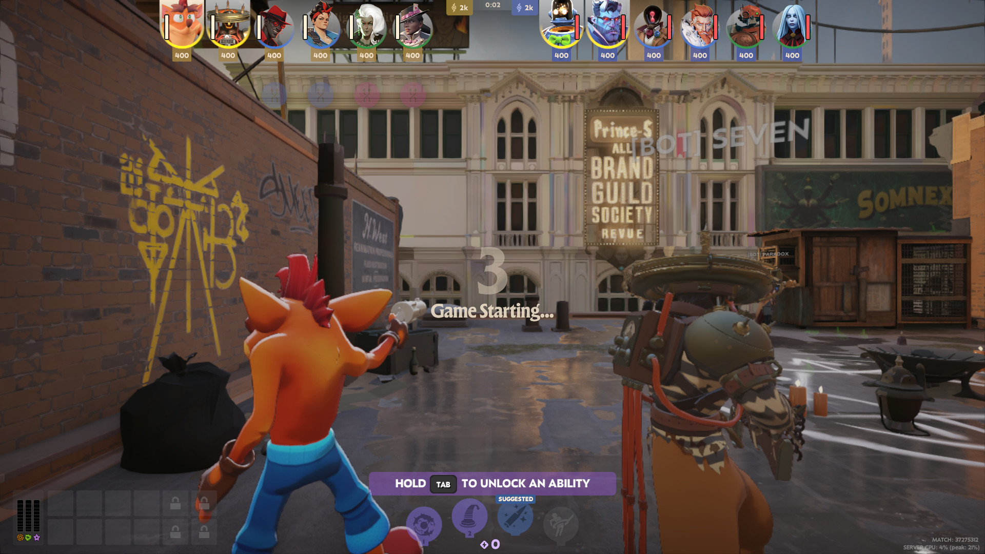 Crash Bandicoot Holliday screenshot