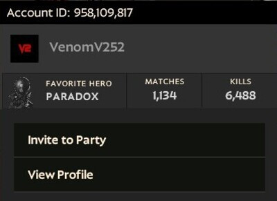 See Friends Rank, Stats and See Account ID screenshot