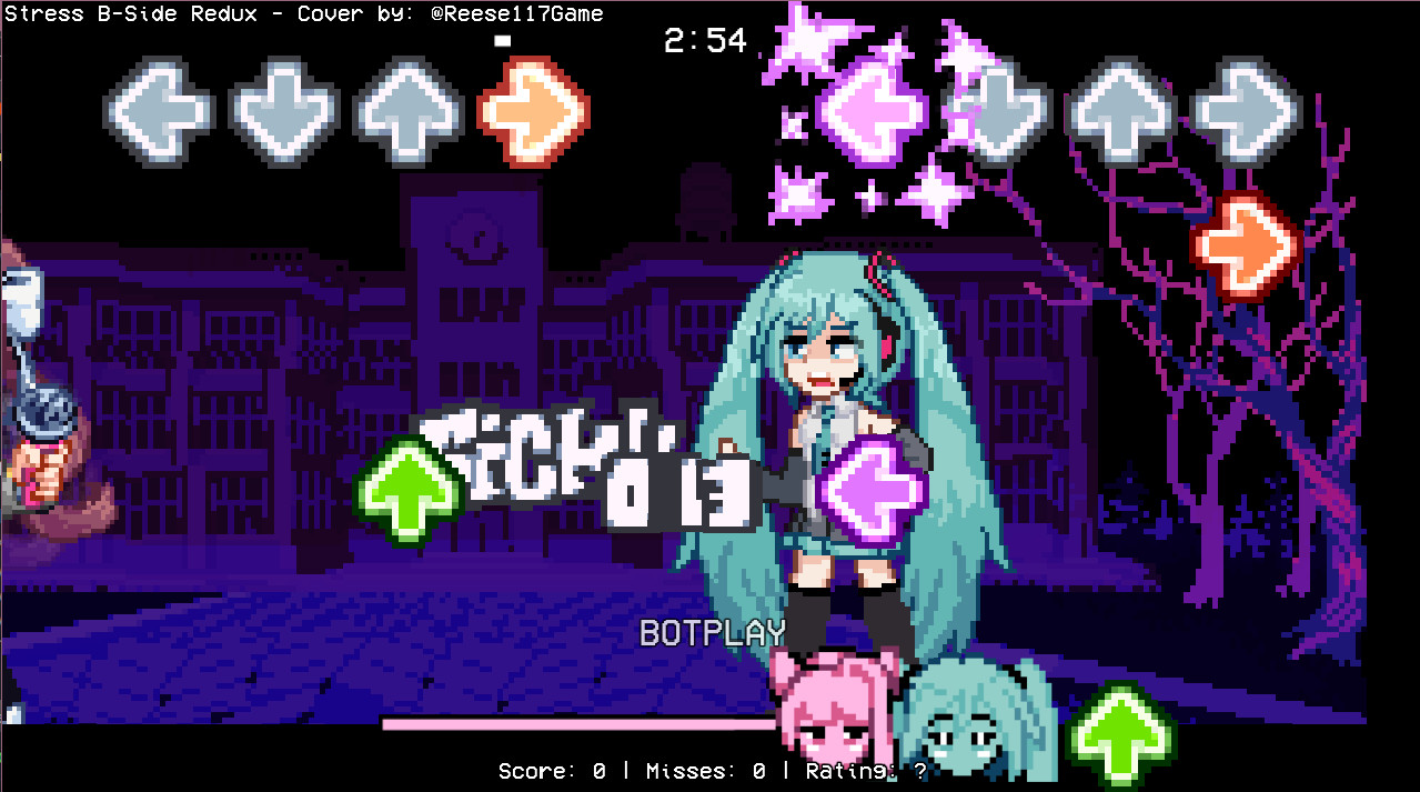 Stress B-Side Monika and Miku