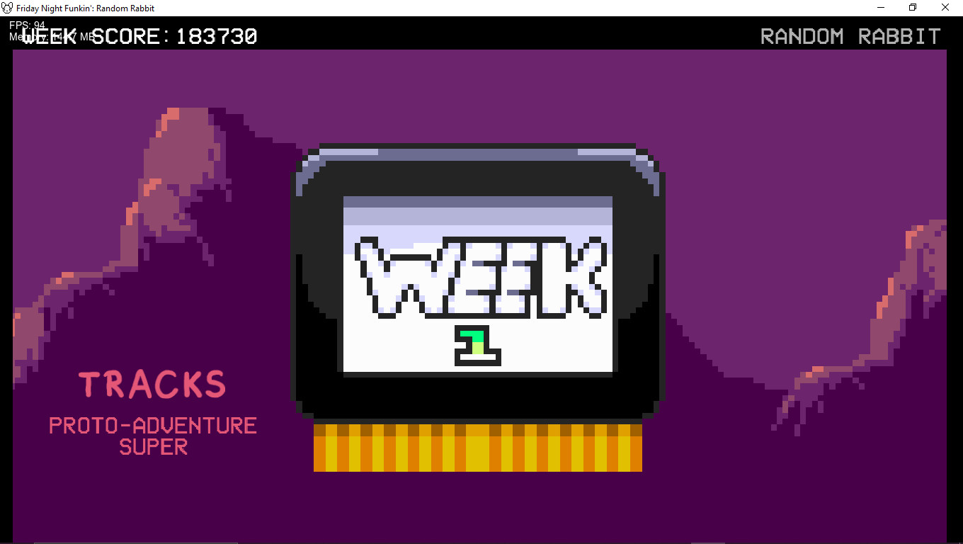 Friday Ramble Rabbit Random Rabbit v2 Mod for Friday Night Funkin' | FNF Mods