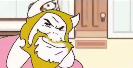 Asgore Runs Over Dess With Lyrics CHARTED