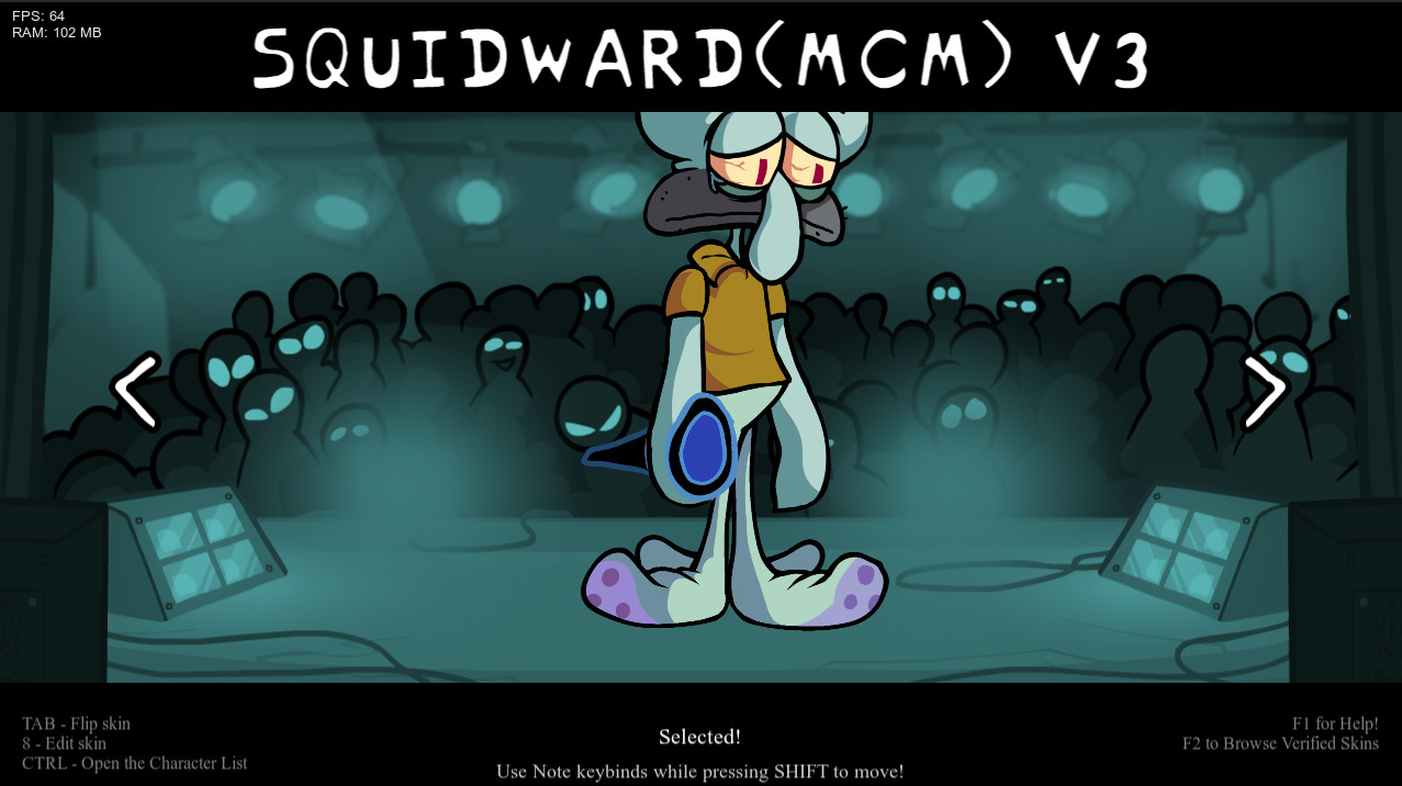 [Psych Online]MCM Squidward skins(old&new)