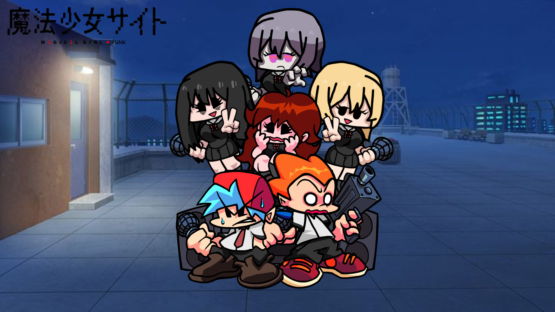 Magical Girl Funk (FNF Cover Mod)