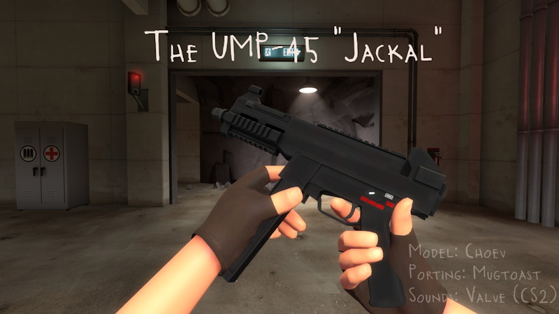The UMP-45 "Jackal" (SMG/Sounds)