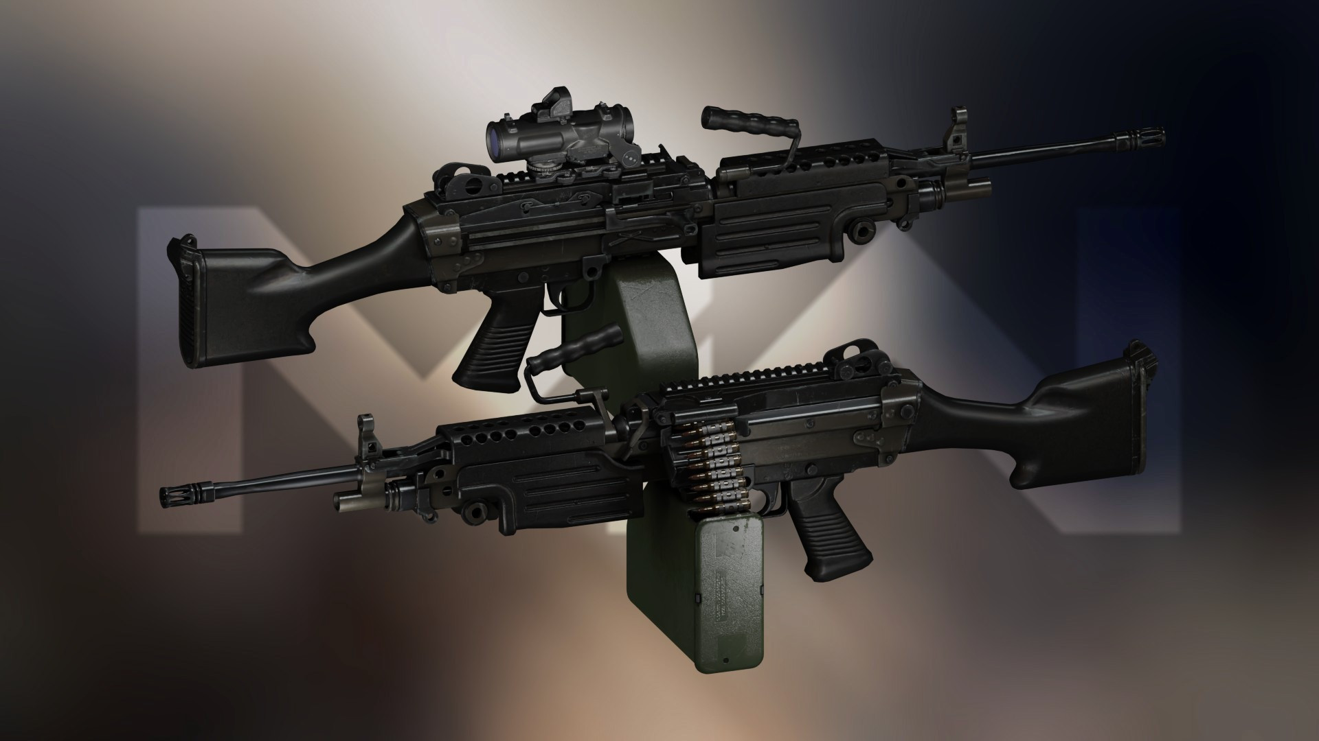 Insurgency: Sandstorm M249 on MW19 Anims