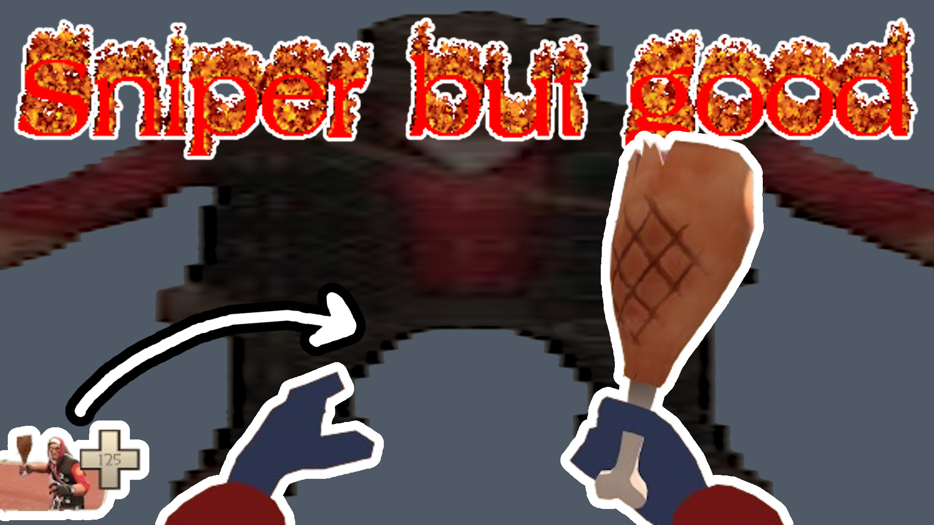 Birb Guy Arms over sniper :3
