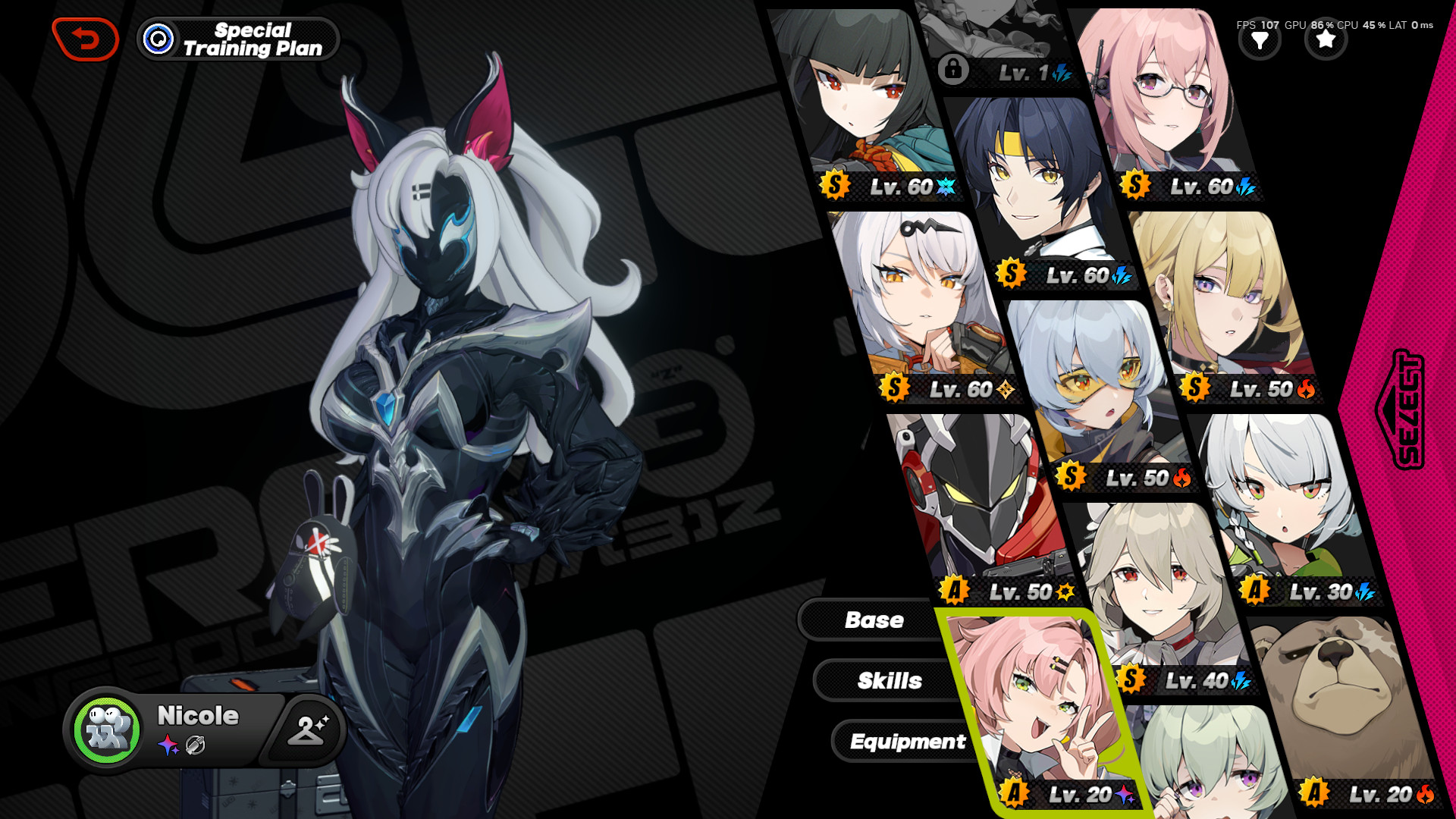 symbiote Nicole Mod for Zenless Zone Zero | ZZZ Mods