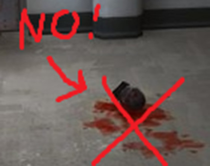 No Blood Decals