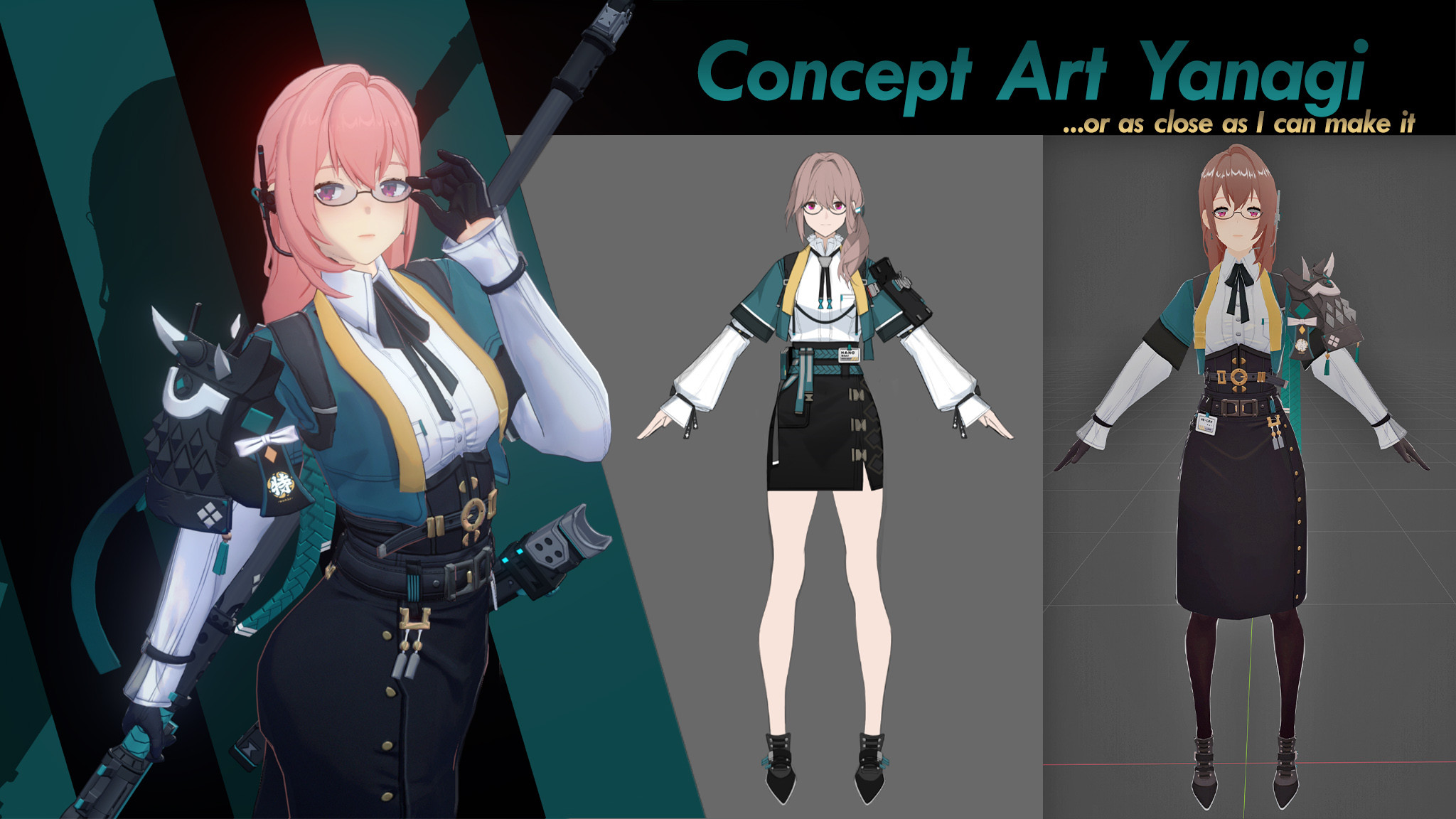 Concept Yanagi Mod for Zenless Zone Zero ZZZ Mods