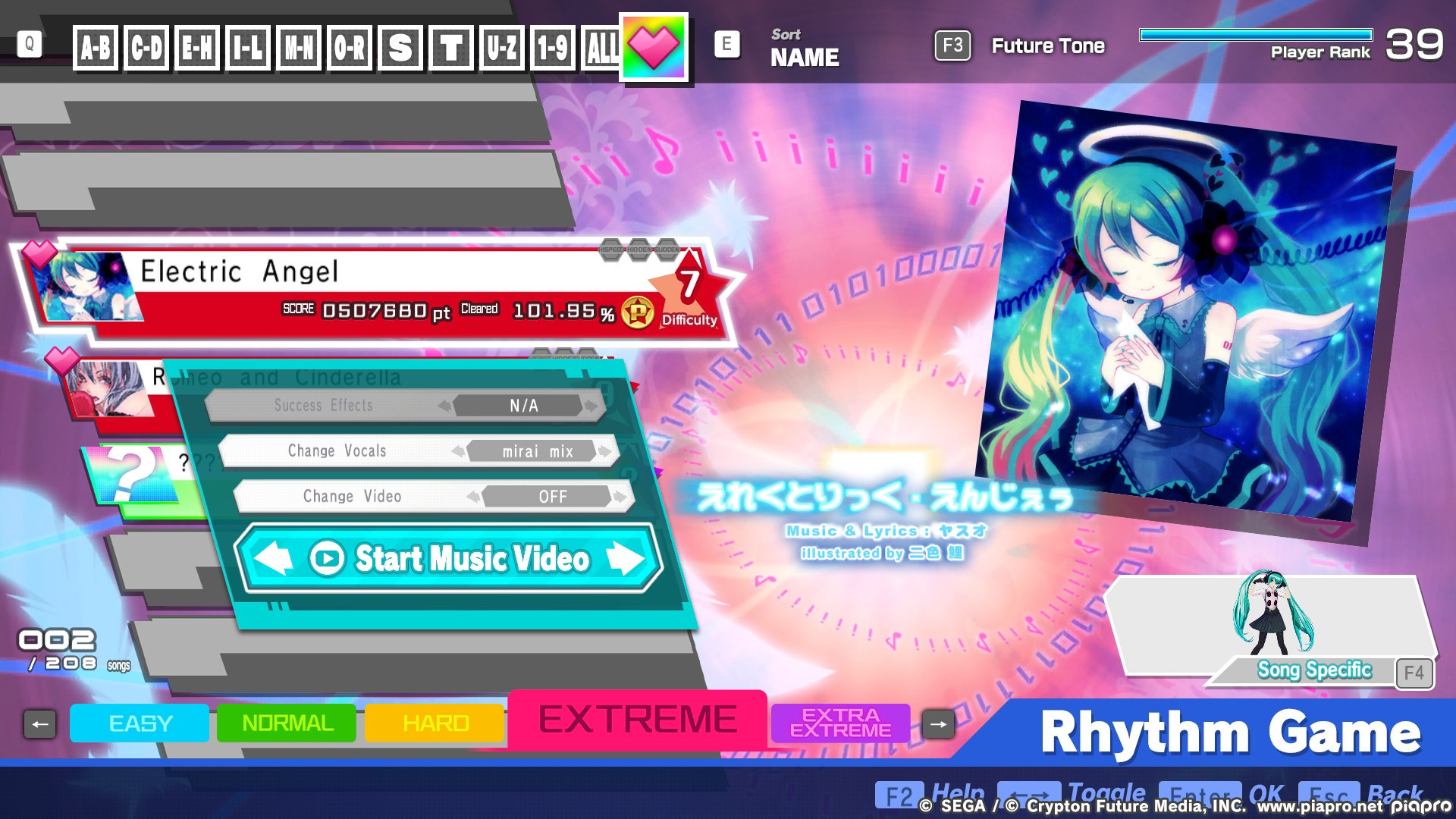 Missing Project mirai 2 Covers Mod for Hatsune Miku: Project DIVA Mega ...