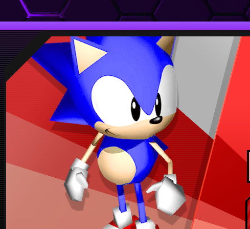 Clean Sonic R Character UI Mod for Super Smash Bros. Ultimate | SSBU Mods