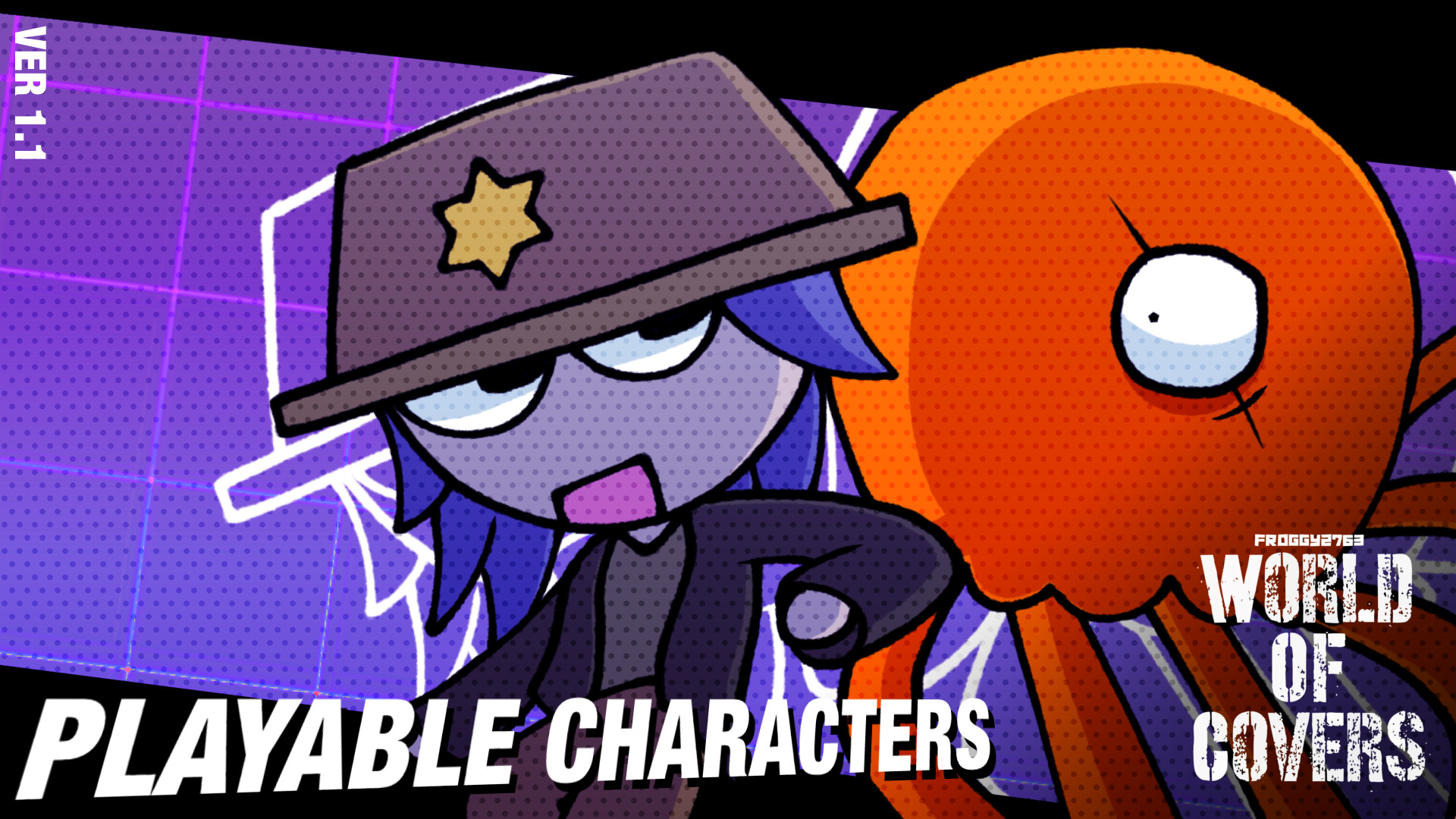 World Of Covers: PLAYABLE CHARACTERS UPDATE (1.1)