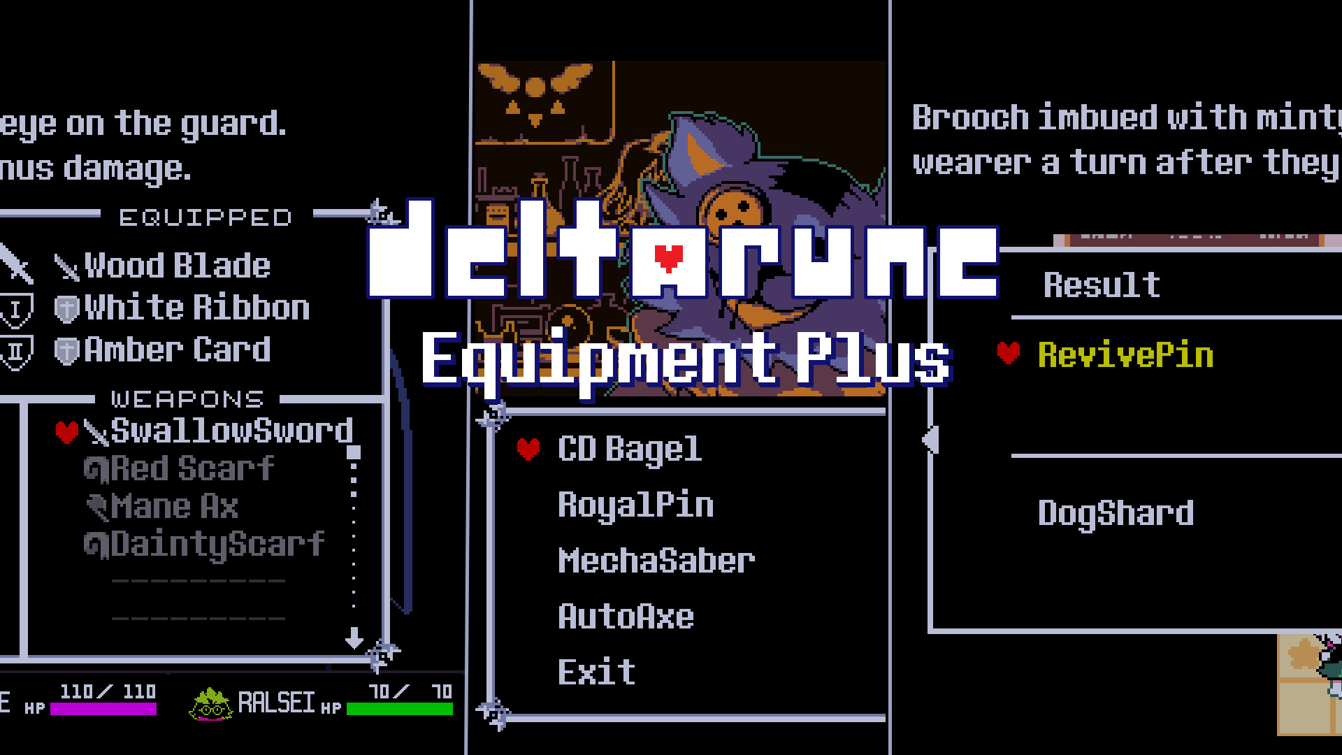 DELTARUNE Equipment Plus Mod For Deltarune DR Mods deltarune-equipment-plus-mod-for-deltarune-dr-mods