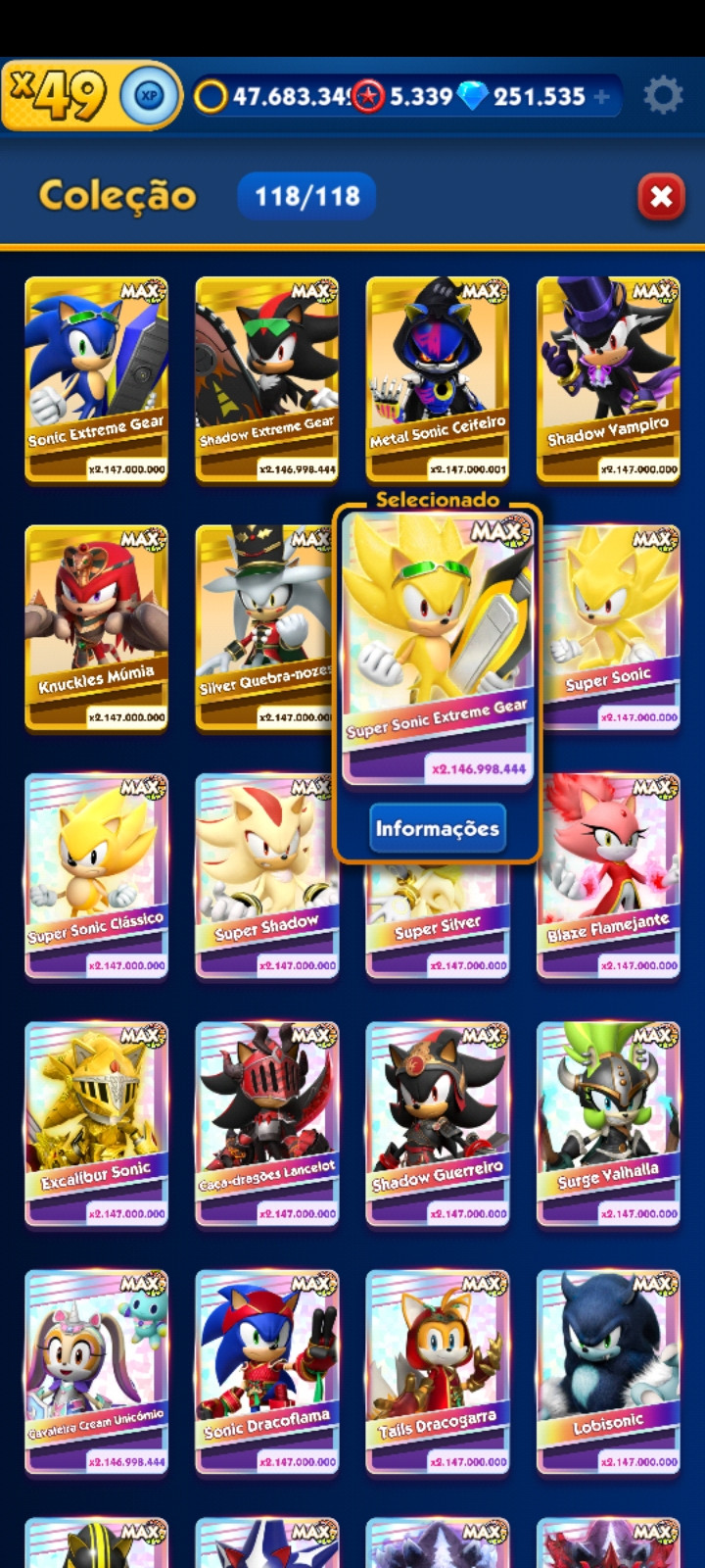 100% Save for 8.10.0 Mod for Sonic Dash | SD Mods