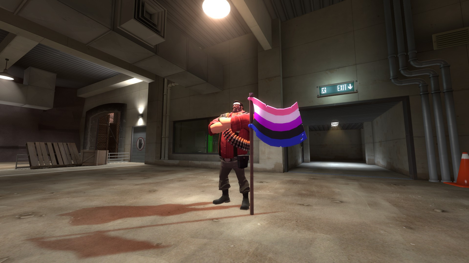 Transgender (+Others) Flying Colors Retextures Mod for Team Fortress 2 ...