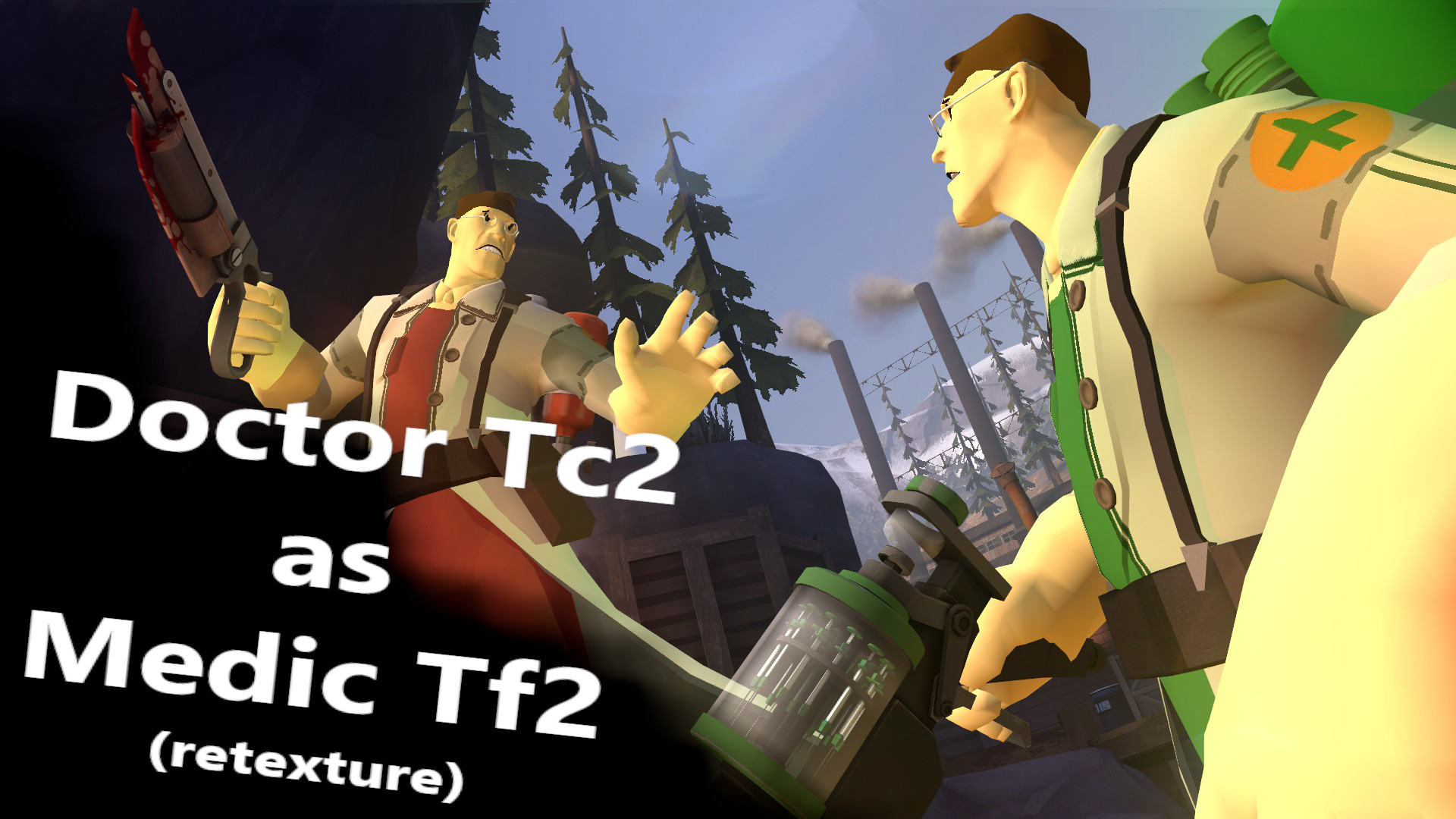 Doctor TC2 as Medic (retexture)