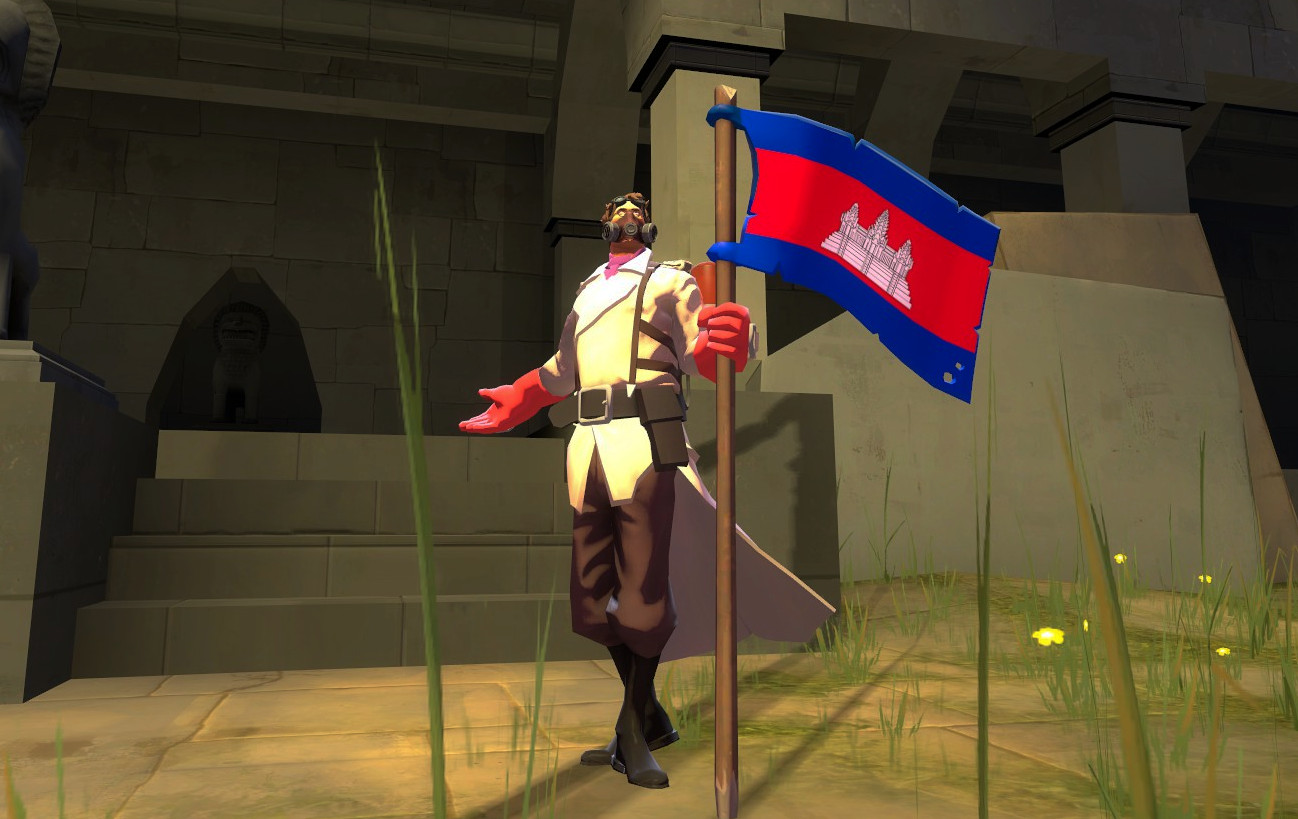 Cambodia Flag (Flying Colors Retexture))
