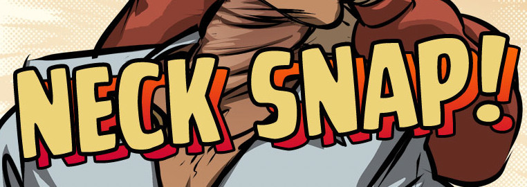Comic book styled Double Donk