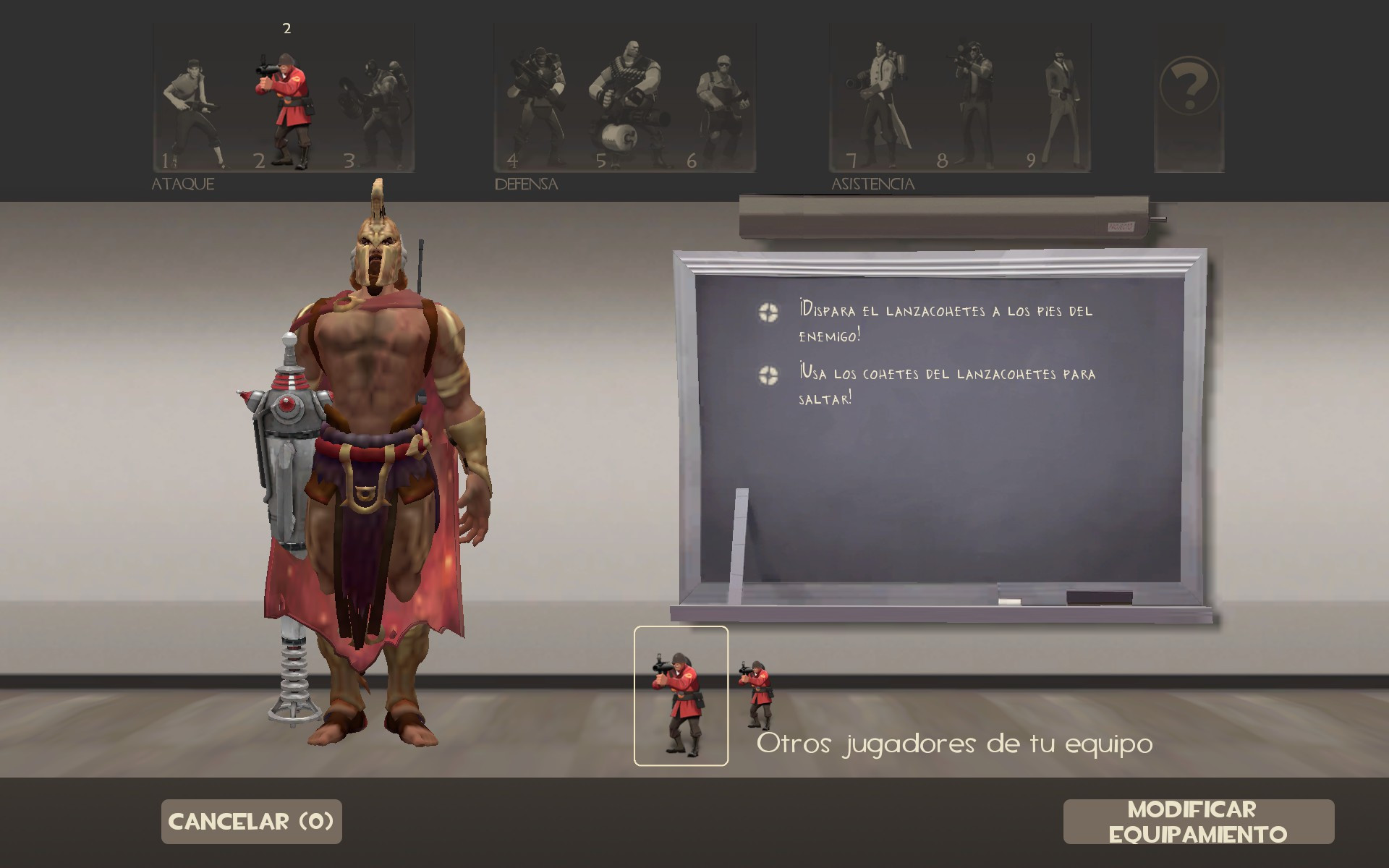 Pantheon for soldier