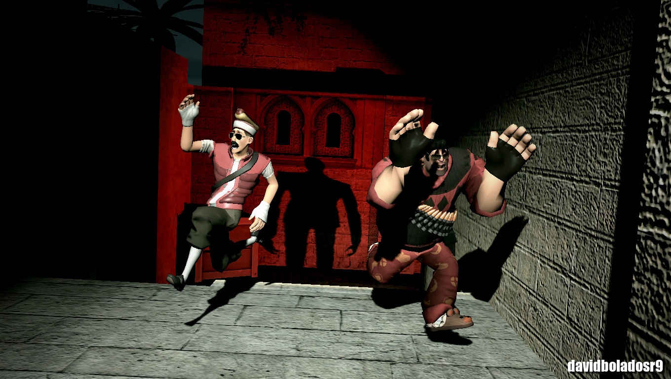 Slender Fortress 2 - Dust 2