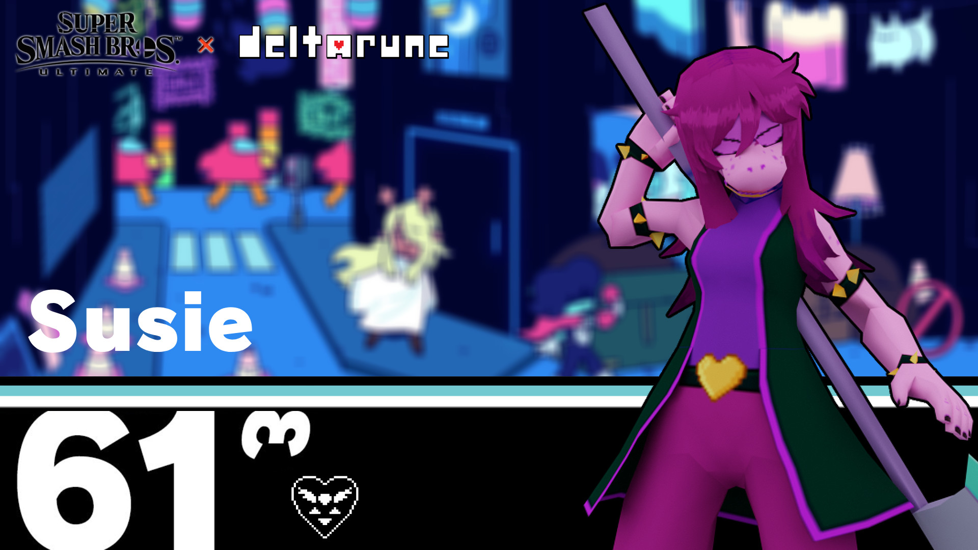 Deltarune Susie Mod For Super Smash Bros Ultimate SSBU Mods deltarune-susie-mod-for-super-smash-bros-ultimate-ssbu-mods