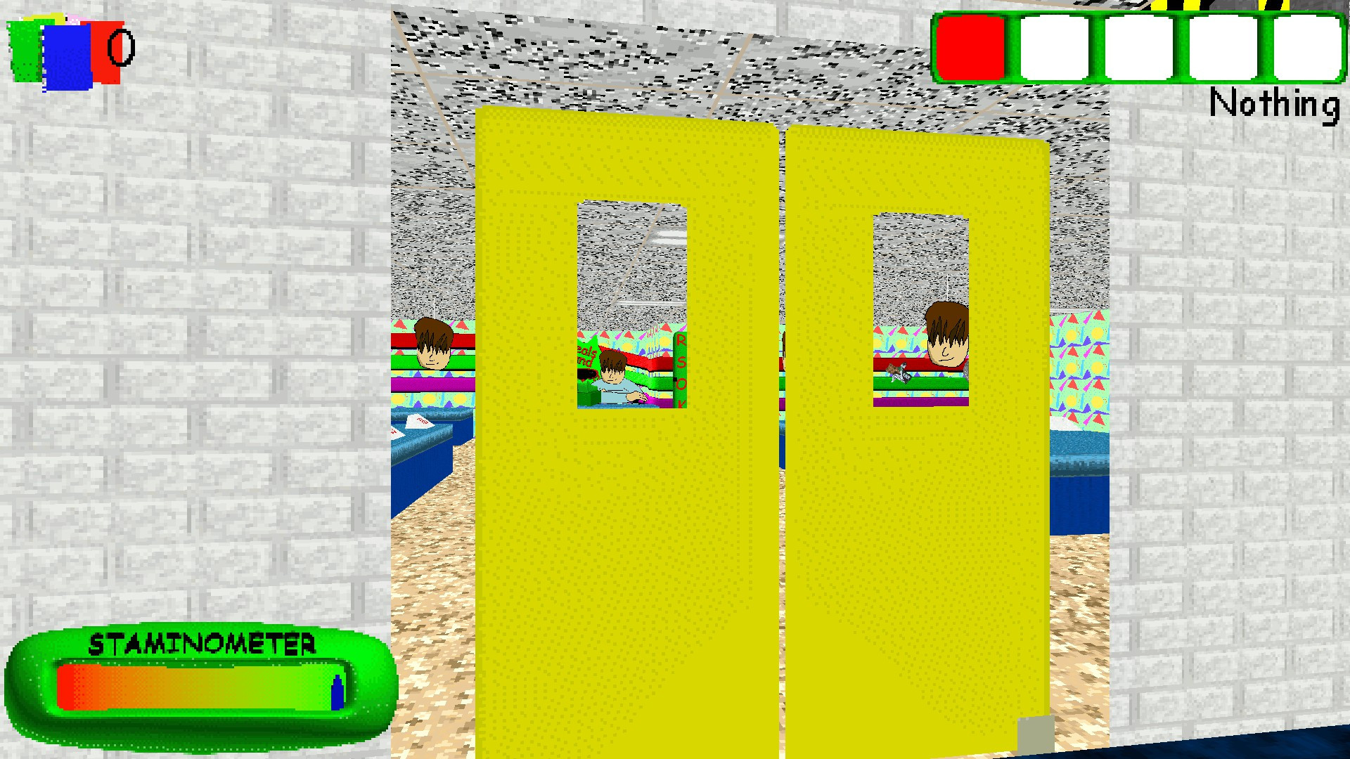 Globally Textured Swinging Doors Mod for Baldi's Basics | Baldi Mods