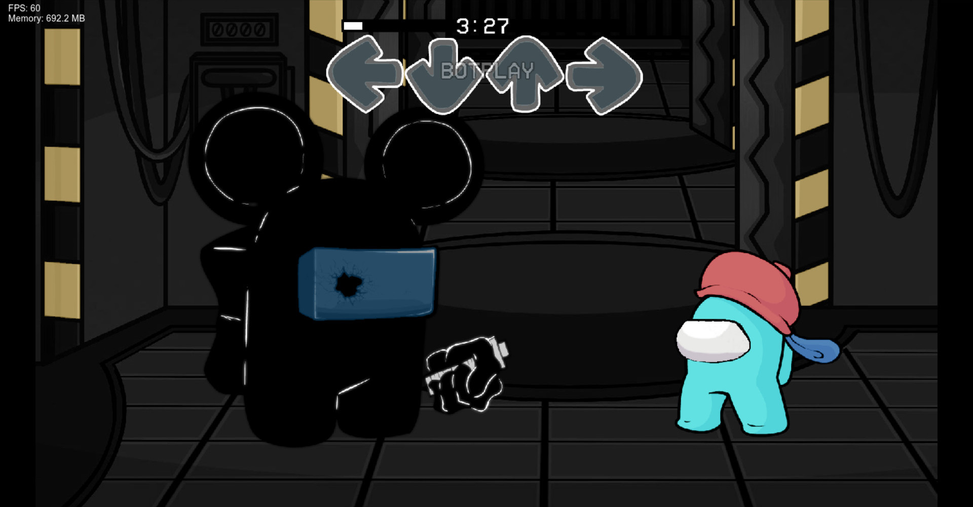 Among Us Bf Colored Playable