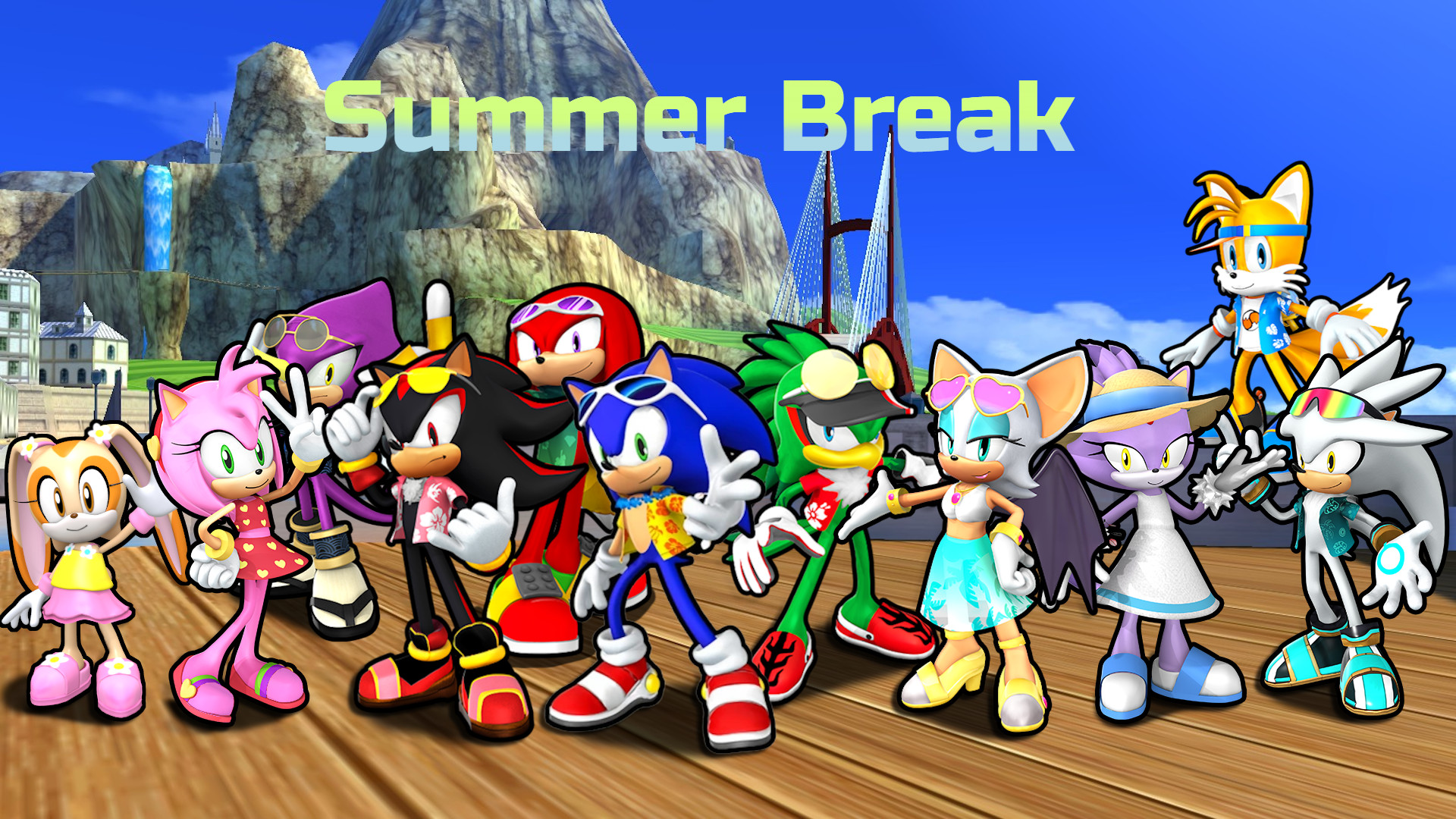 Summer Break Generations Mod for Sonic Generations (2011) | Gens Mods