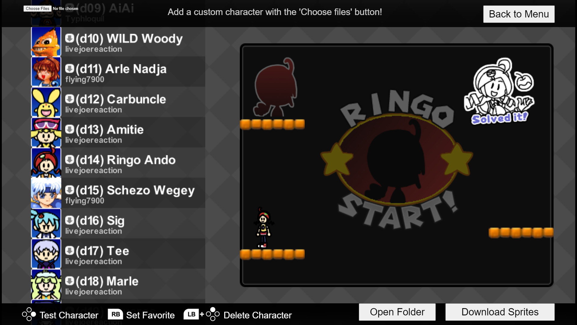 Project Ringo Pokemon Ringo! Mod for Party Project | PProject Mods