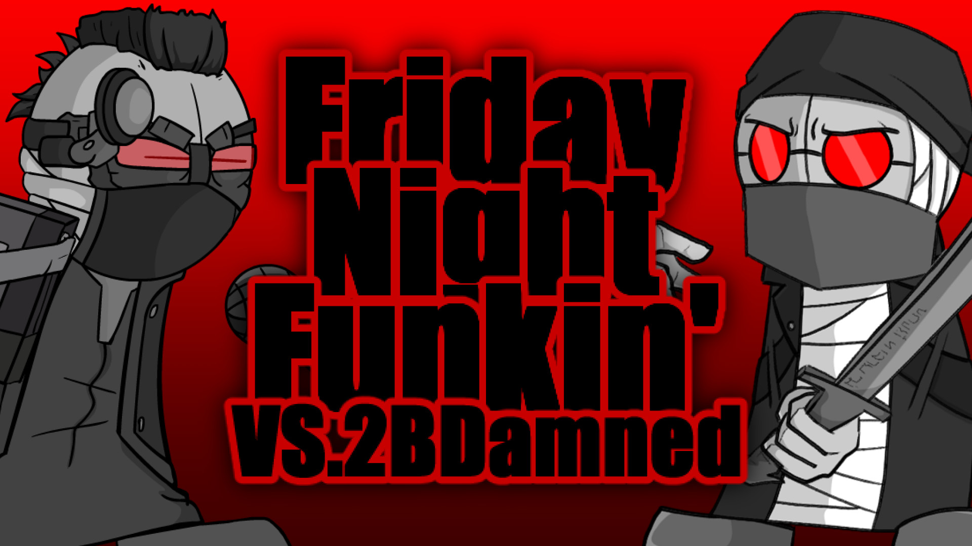 Friday Night Funkin': VS.2BDamned (v1.1.0 Update)