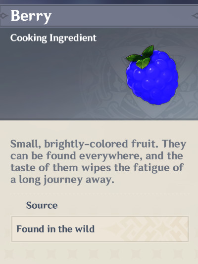 Blue Raspberry! Mod for Genshin Impact | GI Mods