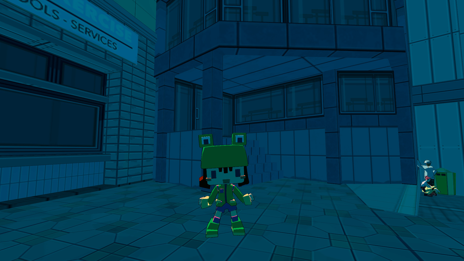 Rana (Minecraft) Mod for Bomb Rush Cyberfunk | BRC Mods