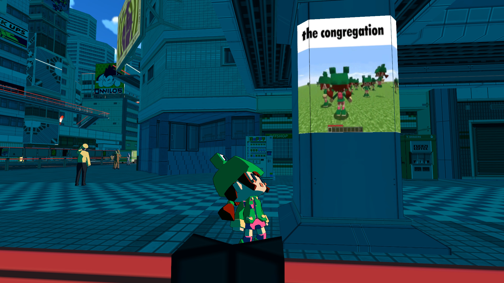 Rana (Minecraft) Mod for Bomb Rush Cyberfunk | BRC Mods