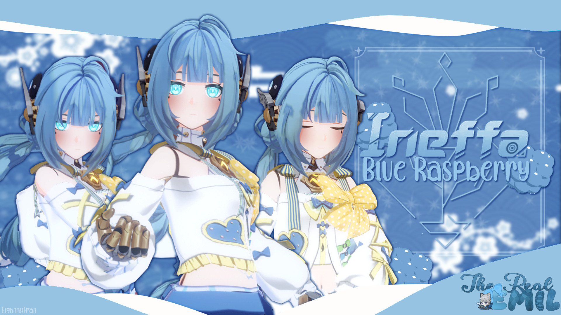 Blue Raspberry Ineffa Mod for Genshin Impact | GI Mods