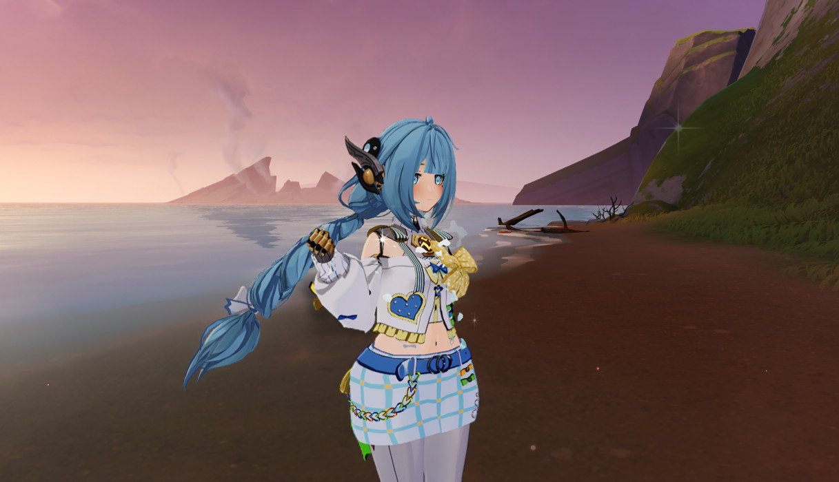 Blue Raspberry Ineffa Mod for Genshin Impact | GI Mods