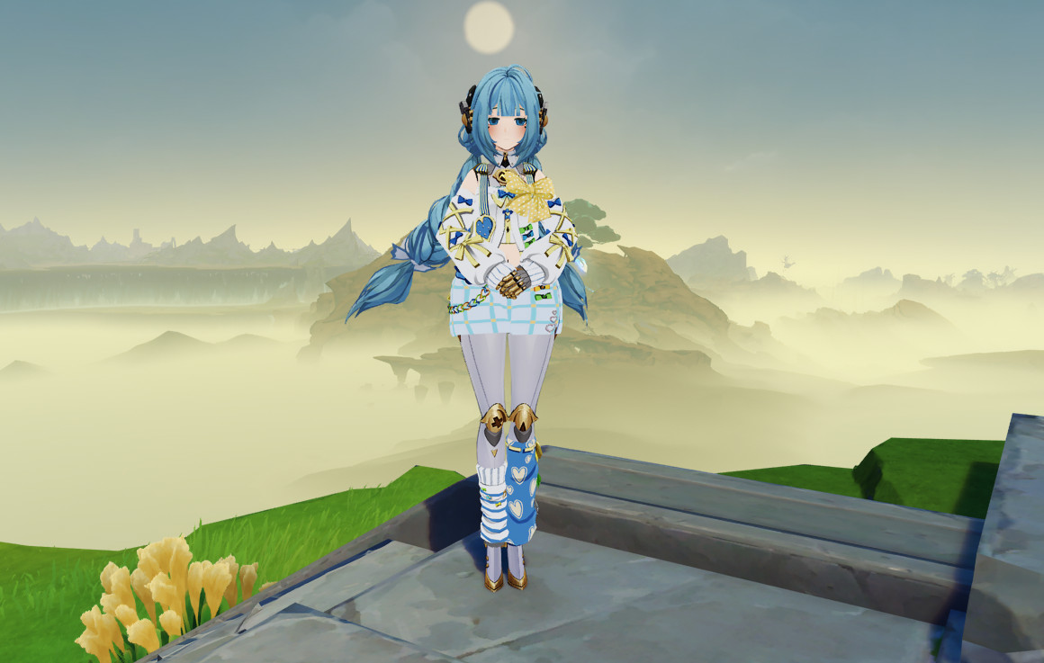 Blue Raspberry Ineffa Mod for Genshin Impact | GI Mods