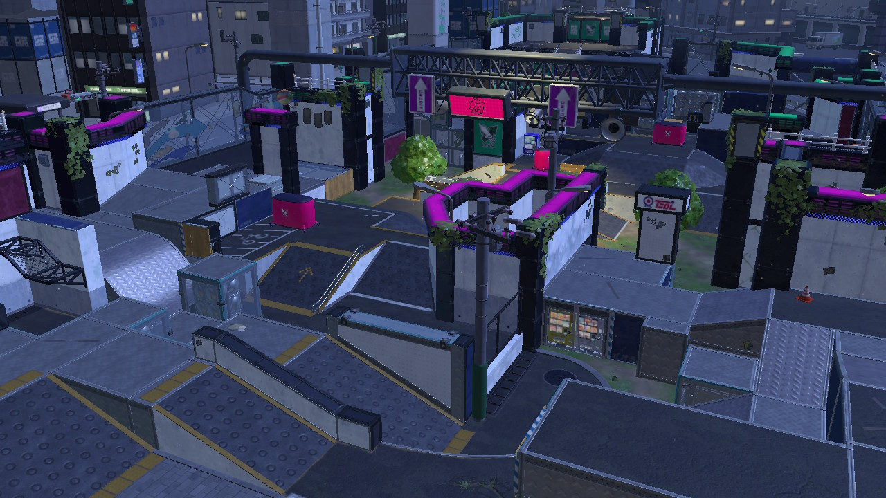 Urchin Underpass Tricolor Layout Mod for Splatoon 3 | Splatoon 3 Mods