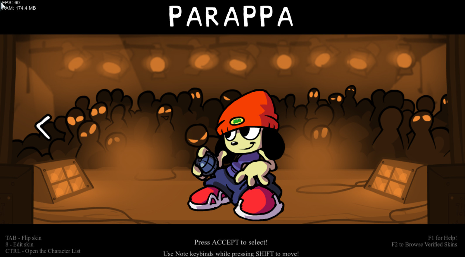 parappa skin Psych online