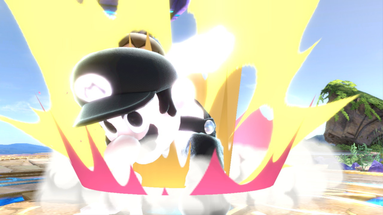 Black White Mario Mod For Super Smash Bros Ultimate SSBU Mods