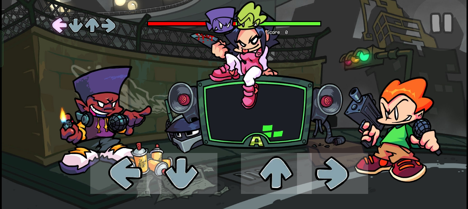 Mobile hitbox options Mod for Friday Night Funkin' | FNF Mods